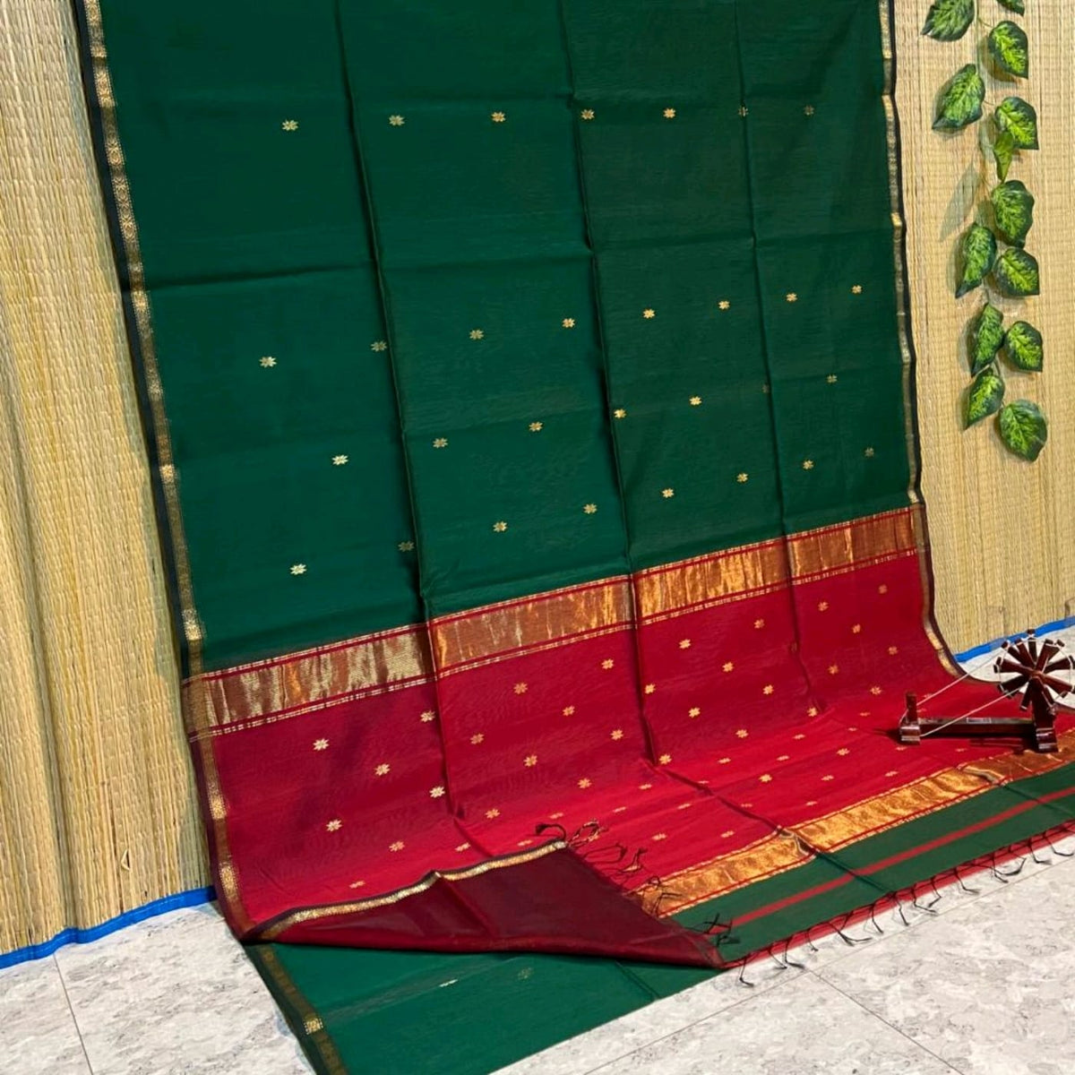 Maheshwari cotton silk sarees